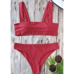 Bandeau Bikini Set